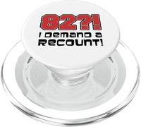 82?! I Demand A Recount Funny 82nd Birthday PopSockets PopGrip for MagSafe