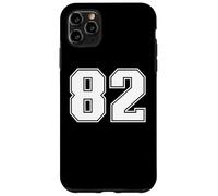 82 Number Eighty-Two Team Sports Graphic Varsity Matching Case for iPhone 11 Pro Max