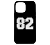 82 Number Eighty-Two Team Sports Graphic Varsity Matching Case for iPhone 13 Pro Max