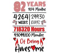82 Years Of Being Awesome: 82nd Birthday Gift, Funny Notebook Planner Gift For Family And Friends, 100 pages, Matte Finish 6 in x 9 in (15.2 x 22.9 cm) (Funny Journal Gifts 82 Year Old)