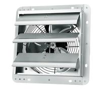 820 CFM Exhaust Fan 45W Aluminium Blower High Performance Motor Automatic Shutter Heavy Duty Ventilation Garages Attics