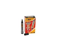 820926 Bic Markers Perm 12 Pack Black