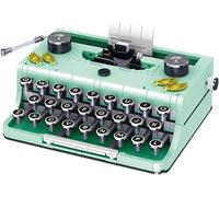 820PCS Retro Typewriter, Retro Vintage Typewriter Model, Retro Decoration, Craft Box Design, Manual Operation, Easy Stow And Store,Best Nostalgic Gift for 6 Year Old Kids Or Adult