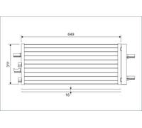 822615 CONDENSER, AIR CONDITIONING VALEO