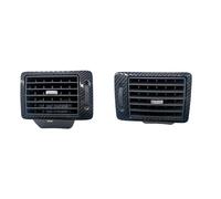 8231CS 8264FK 8264FJ For 307 CC SW Carbon Fiber Pattern Pattern Center Console Air Outlet Air Conditioning Control Panel MZEER(Left and right)
