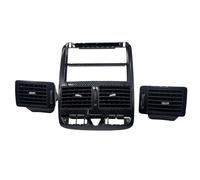 8231CS 8264FK 8264FJ For 307 CC SW Carbon Fiber Pattern Pattern Center Console Air Outlet Air Conditioning Control Panel MZEER(Air outlet set)