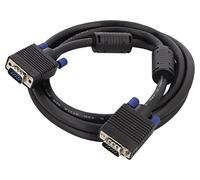 82557 cable D-sub 15pin male, 2m black on both sides 28AWG DELOCK