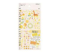 82559006 Notebook Sticker/Sticker, Peel and Stick Single Color Sticker, Yellow