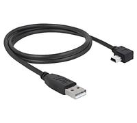 82681 cable USB 2.0 gold plated 1 m black 24AWG, 28AWG 480 Mbps DELOCK
