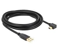 82683 cable USB 2.0 gold plated 3 meters black 24AWG,28AWG 480Mbps DELOCK