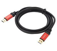 82745 cable USB A male, gold-plated on both sides 2 m black Cu DELOCK