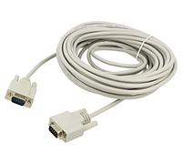 82983 Cable D-Sub 9-pin connector, 10m on both ends, beige, DELOCK