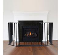 (82D x 104W cm) Safetots Multi Panel Fire Surround Black