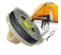 82ft Trip Wire with Reel - Weatherproof Survival & Camping Security Line - Reusable Outdoor Defense Tool | for Hunting Traps, Wilderness Exploration & Use