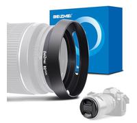 82mm Lens Hood - Universal 82mm Metal Camera Hood Compatible with all brands of 82mm Filter Ø Lenses+82mm Lens Cap