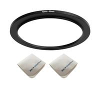 82mm Lens to 95mm Camera Lens Adapter 82mm to 95mm Step Up Ring Adapter Ring for All Brands of UV ND CPL, with Premium Lens Wiping Cloth 2 Pack (82mm-95mm)