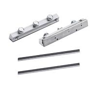 82mm Planer Blade Holder Clamps & HSS 82x5.5x1.2mm Knife Set for Electric Handheld Planer