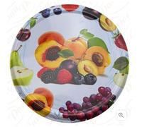 82mm Twist-Off Lid with Peach Fruit Print, Pack of 10-Ideal for Honey,Jam-Standard Lid Jar MAKE SURE THEY ARE CORRECT SIZE BEFORE PURCHASE !!!