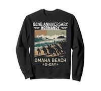 82nd Anniversary 2026 Normandy Omaha Beach D-Day Sweatshirt