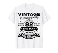 82nd Birthday Gift Man Myth Legend 1944 82 Years Old T-Shirt