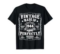 82nd Birthday Man Woman 82 Years 1944 Decorative Gift Funny T-Shirt