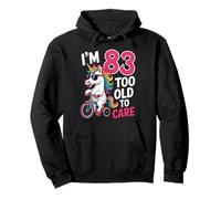 83 Birthday 83 Years Old 83rd Men Women Unicorn Funny Pullover Hoodie