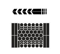 83 pcs Reflective Bike Stickers Adhesive Reflective Tape Outdoor Waterproof Glow in the Dark Stickers Safety Reflective Car Sticker for Night Visibility for Bicycle Helmet Car Motorcycle Scooter Strol