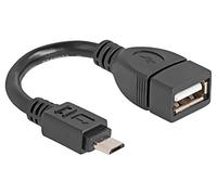 83018 Cable OTG, USB 2.0 USB A female, Micro-USB-B male 0.11m DELOCK
