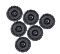 83143 Toilet Fill Seals 6pcs, Rubber Replacement Parts for Fluidmaster 200/242/400/747, Fix Leak & Noise Flush Seal