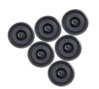 83143 Toilet Fill Seals 6pcs, Rubber Replacement Parts for Fluidmaster 200/242 / 400/747, Fix Leak & Noise Flush Seal