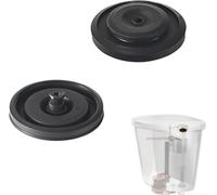 83143 Toilet Fill Valve Rubber Diaphragm Seal Replacement Part for Fluidmaster 242, 400 & 747 - Premium Long Lasting Black 1.14" Water-Tight(2PCS)