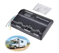 83303862 Digital RV Thermostat, T-Stat Hot/Cold Wall Thermostat Compatible with Coleman Mach 8330-336 337 338 339 368 386 Air Conditioner, Temperature Adjustment 37°C to -1°C, Black