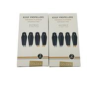 8331 Low Noise Propellers Compatible With D Pro Platinum 2 4 8 Pairs Quick Release Drone Accessories(4 PAIRS GOLDEN)