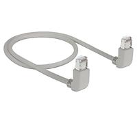 83510 Patch cord SF/UTP cat: 5e Cu 0.5m LSZH grey 26AWG halogen-free DELOCK