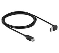 83548 cable USB 2.0 gold-plated 2 m black 24AWG, 28AWG 480 Mbps DELOCK