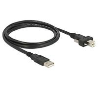83594 USB 2.0 cable, USB A plug, USB B plug, gold-plated, 1m, DELOCK