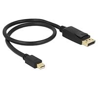 83984 Cable Displayport Male, Mini Displayport Male L: 0.5m DELOCK