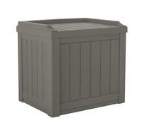 83L Florida Storage Box - Resin - L43 x W56 x H52 cm - Stone Grey Rowlinsons Grey One Size