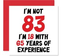 83rd Birthday Card for Women and Men