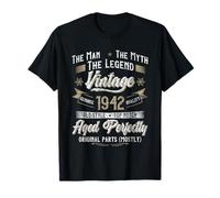 83rd Birthday Gift Vintage 1942 Men Funny 83 Years Old 1942 T-Shirt