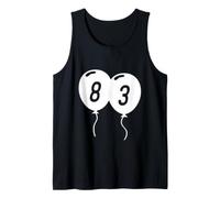 83rd Birthday Shirt Turning 83 Birthday Gift 83 Year Old Tee Tank Top