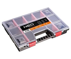 84-118 Container: Collectively regulated with black partitions NEO TOOLS