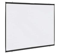 (84'' (4:3)) vidaXL Projection Screen Wall-Hanging Home Theater Presentation Screen 4:3