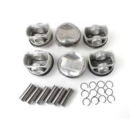 84.51mm 3.0T Piston Assembly & Piston Ring Cylinder 06E107066DM Compatible For VW Touareg AUDI A6 A8 Q7 06E 107 066 DM 06E 107 065