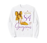 84 and Gorgeous 84th Birthday 84 Years Old Queen Bday Party Sweatshirt