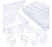 84 Grids Large Separate Diamond Painting Accessories Beads Organizer DIY Diamond Painting Kit Bead Organizer Storage Box, Each 28 Grids