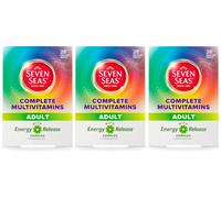 84 x Seven Seas Complete Multivitamins Adult for Energy Release Heart Skin Bones