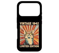 84 Years Old Gift Vintage 1942 Cat Lover 84th Birthday Case for iPhone 17 Pro