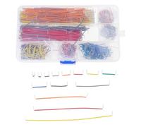 840Pieces Multipurpose Assorted UShaped Jumper Wire For Arduinoed Breadboards With 10 Size Variation Flexible Insulated Jumper