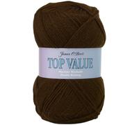 (841 (Brown)) James Brett Top Value DK Acrylic Knitting Yarn 100g
